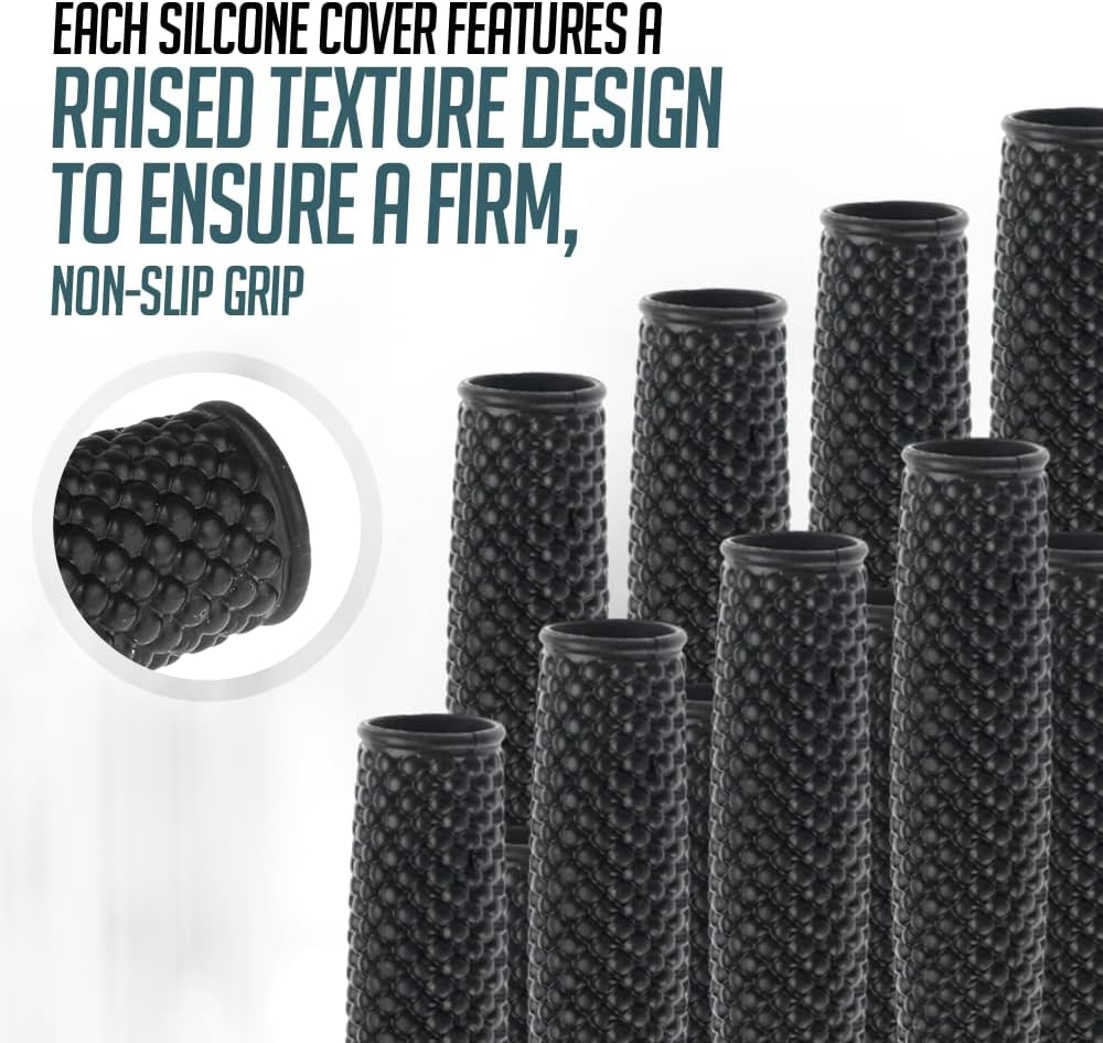 Logest Metal Hand Grip Set, No Slip Heavy-Duty Finger Strengthener with Gift Box, Great Wrist & Forearm Exercise, for Home Office & Gym Use, for Beginners to Professionals - 100Lb-350Lb (6 Pack) image number 4