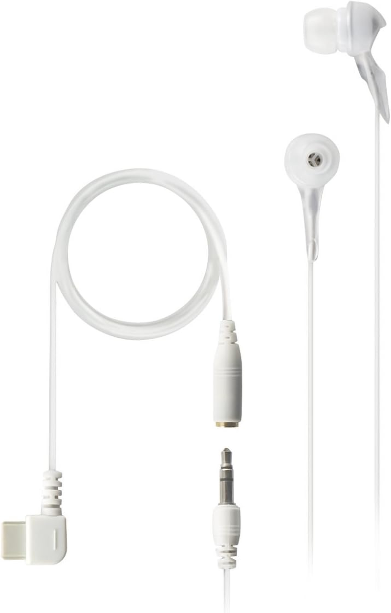 Rasta Banana SBEST03 Stereo Playback Earphones, Inner Type, White