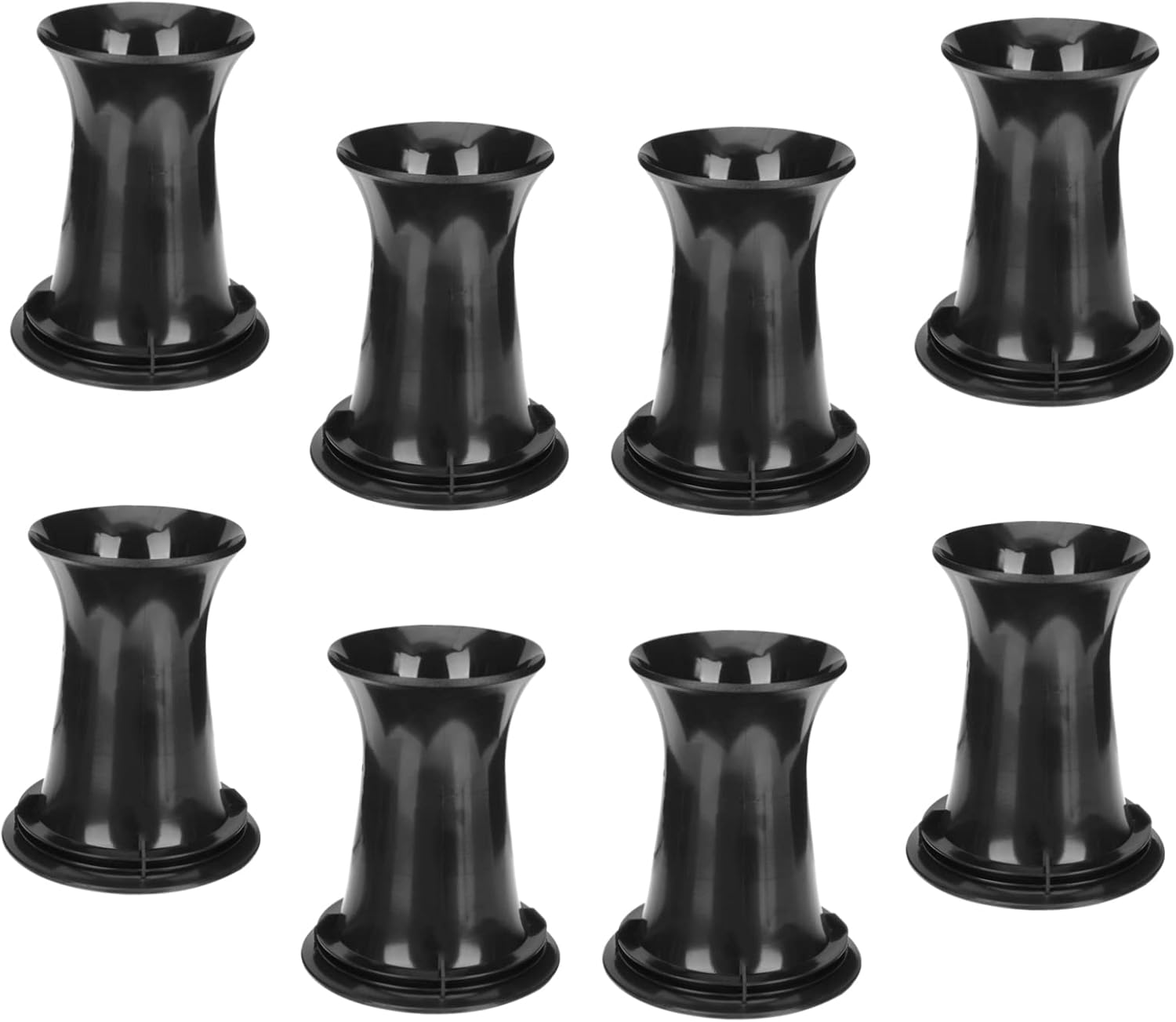 LIFKICH 8Pcs Speaker Port Tubes Air Ports for Home Car Speakers Sound Tube Spikes Pads image number 1