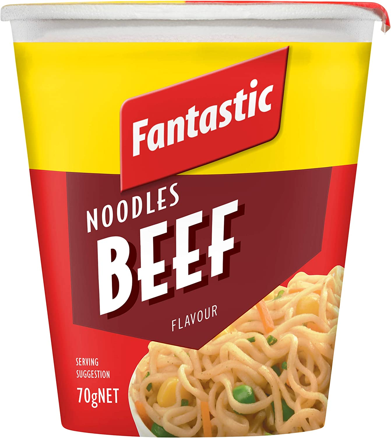 Fantastic Cup Noodle, Beef, 70G image number 1
