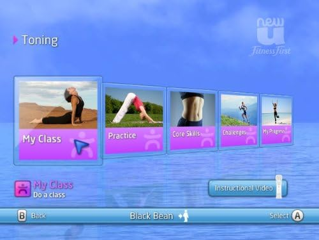 New U Mind Body Yoga and Pilates Workout - Nintendo Wii image number 5