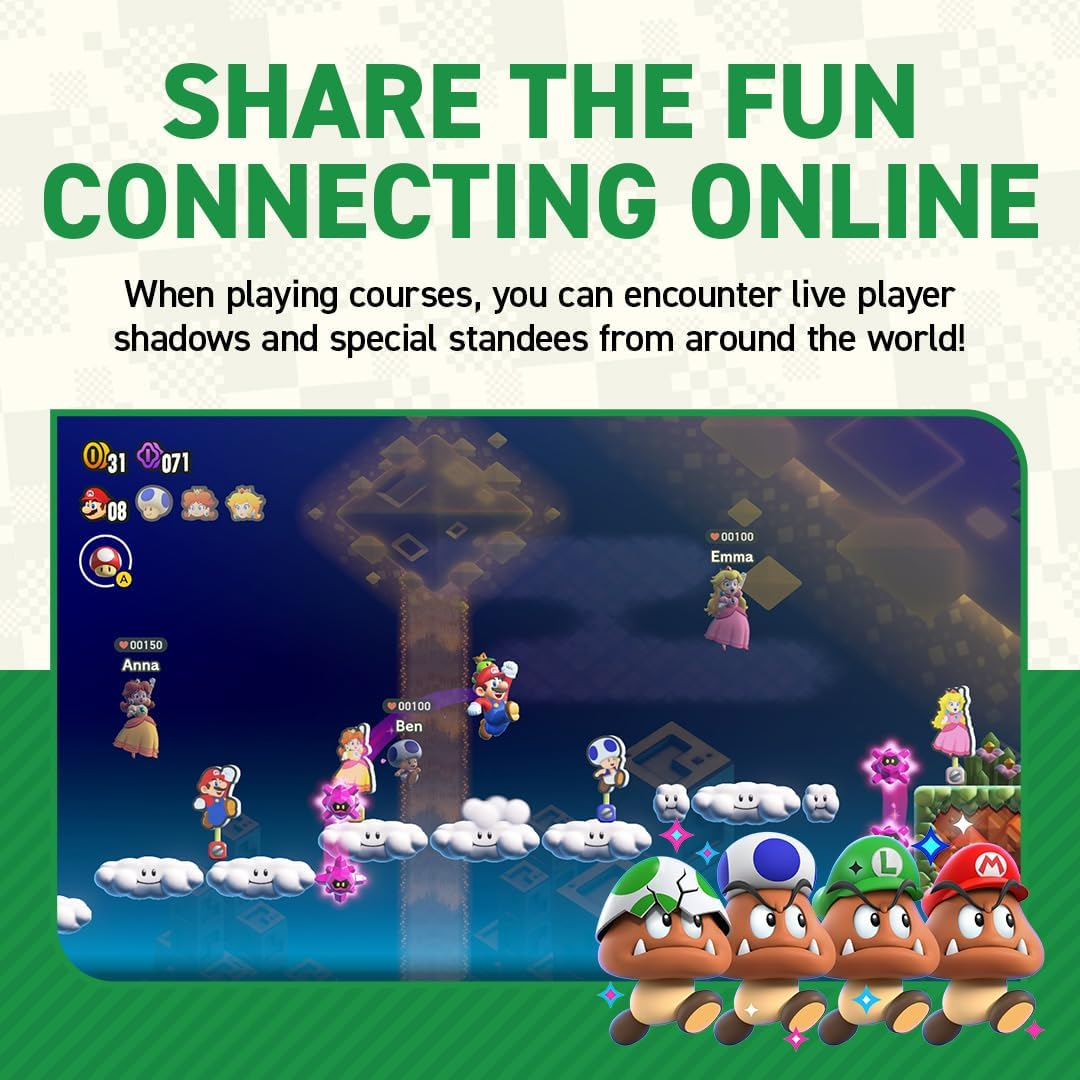 Nintendo Super Mario Bros Wonder Nintendo Switch Game