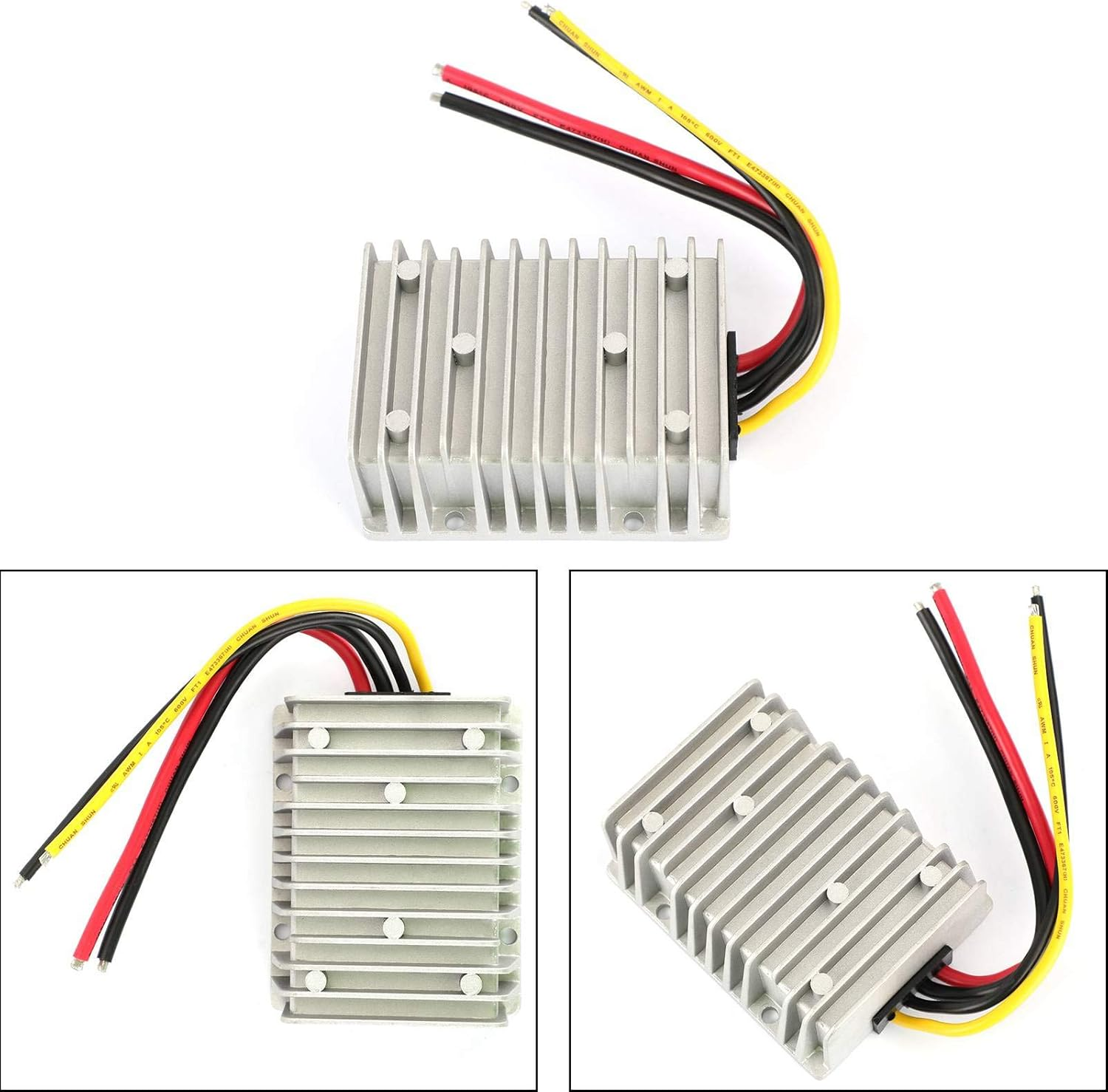 Areyourshop DC-DC 12V Step up to 24V 20A 480W Car Power Supply Converter Regulator Waterproof image number 4