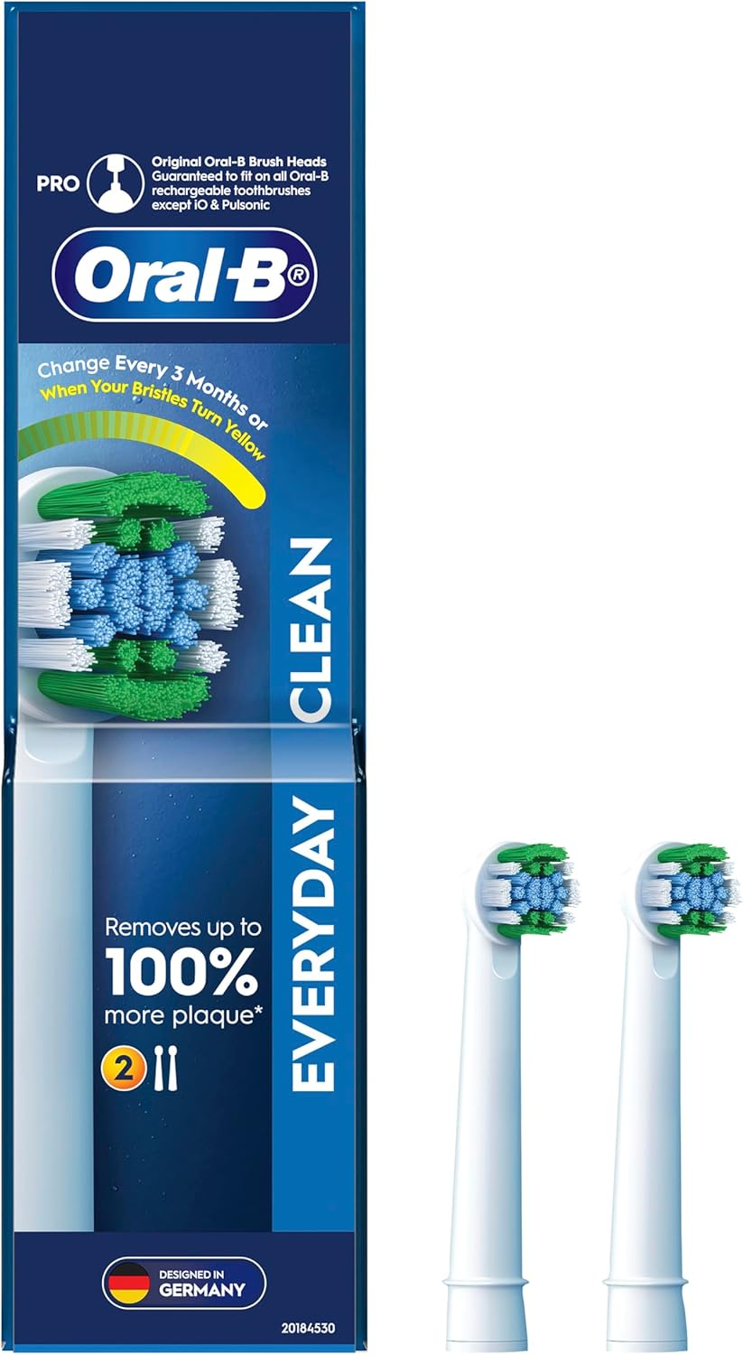 Oral-B [GENUINE] Everyday Clean Electric Toothbrush Replacement Heads, 2 Pack image number 7