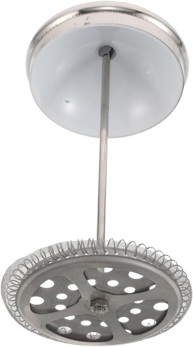 OHPHCALL Stainless Steel Tea Filter Mesh Replacement for 600Ml Coffee Press Sturdy Tea Filter Plunger with Lid Compatible Press Screen Replacement image number 2