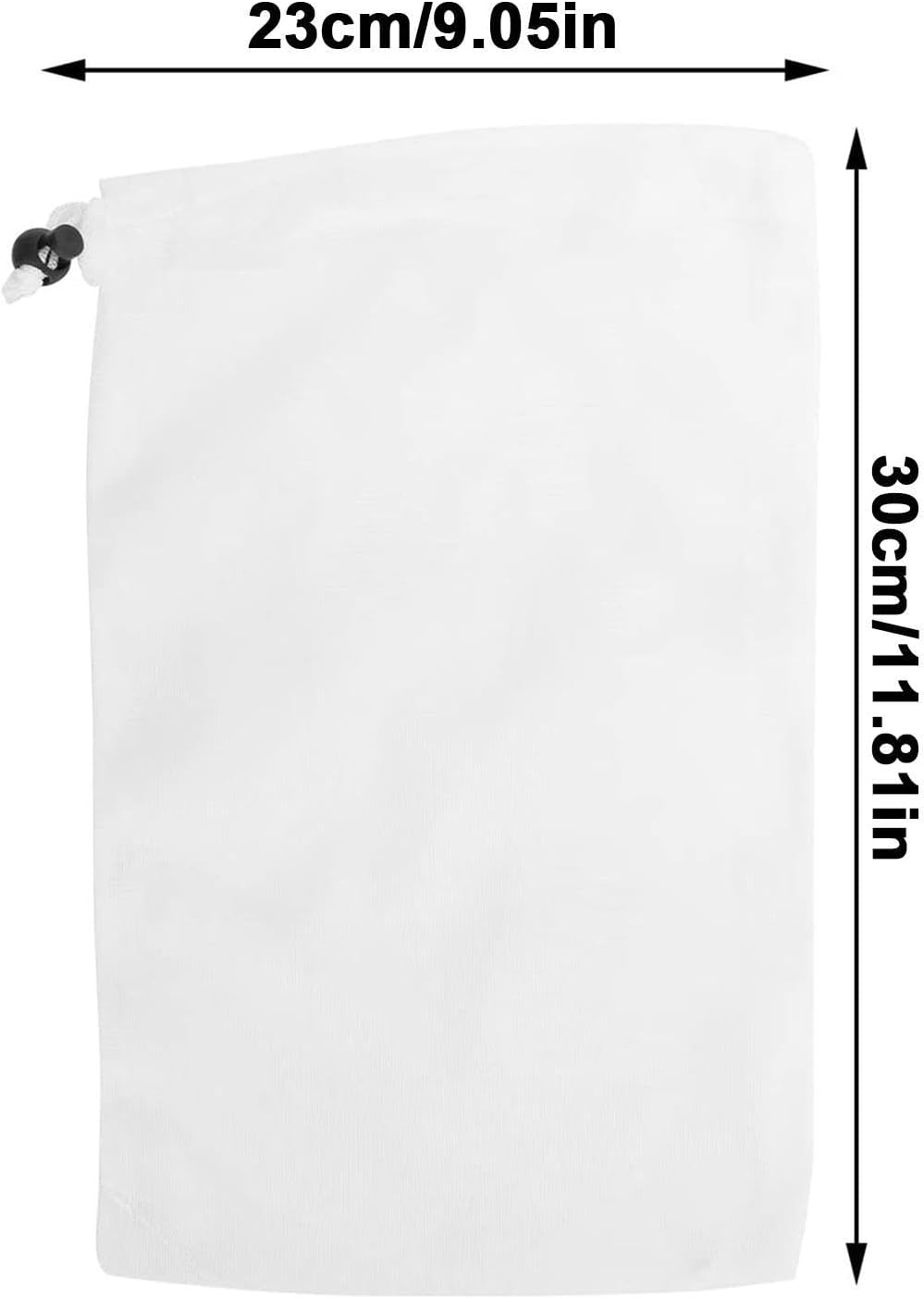 Pool Vacuum Net Bags, Pool Vacuum Bags | 5 Leaf Terminator Supplies | Vacuum Pool Cleaner Bags for Garper 11.8 X 9 Inch Rock Cord Aquarium Pond Leaf Remedies image number 6