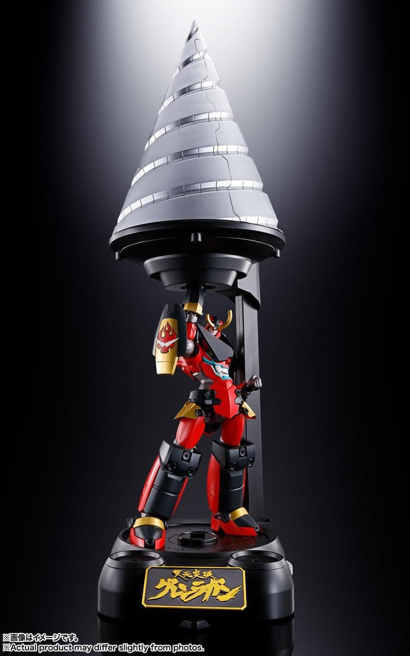 Tamashii Nations - Tengen Toppa Gurren Lagann - Soul of Chogokin - Gx -107 Gurren Lagann & Giga Drill Set image number 4