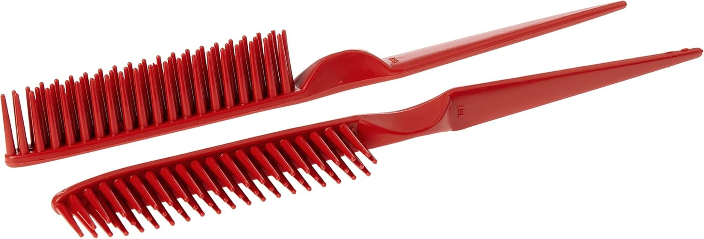 Cocoblack Naturals 3 Row Styling Comb for Detangling, Defining and Separating Curls (Red) image number 2