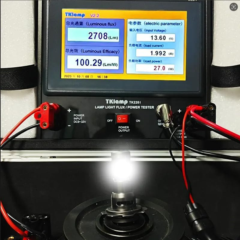 H11 H8 LED Bulb, 12000LM 6500K H11 H8 Bulb, 60W Low Beam Headligh Fog Light Bulbs, 1:1 Size Car Headlight Conversion Kit Cooling Fan 12000 RPM, IP68 Plug Play, Pack of 2 (H11 H8) - 9006 Hb4 image number 7