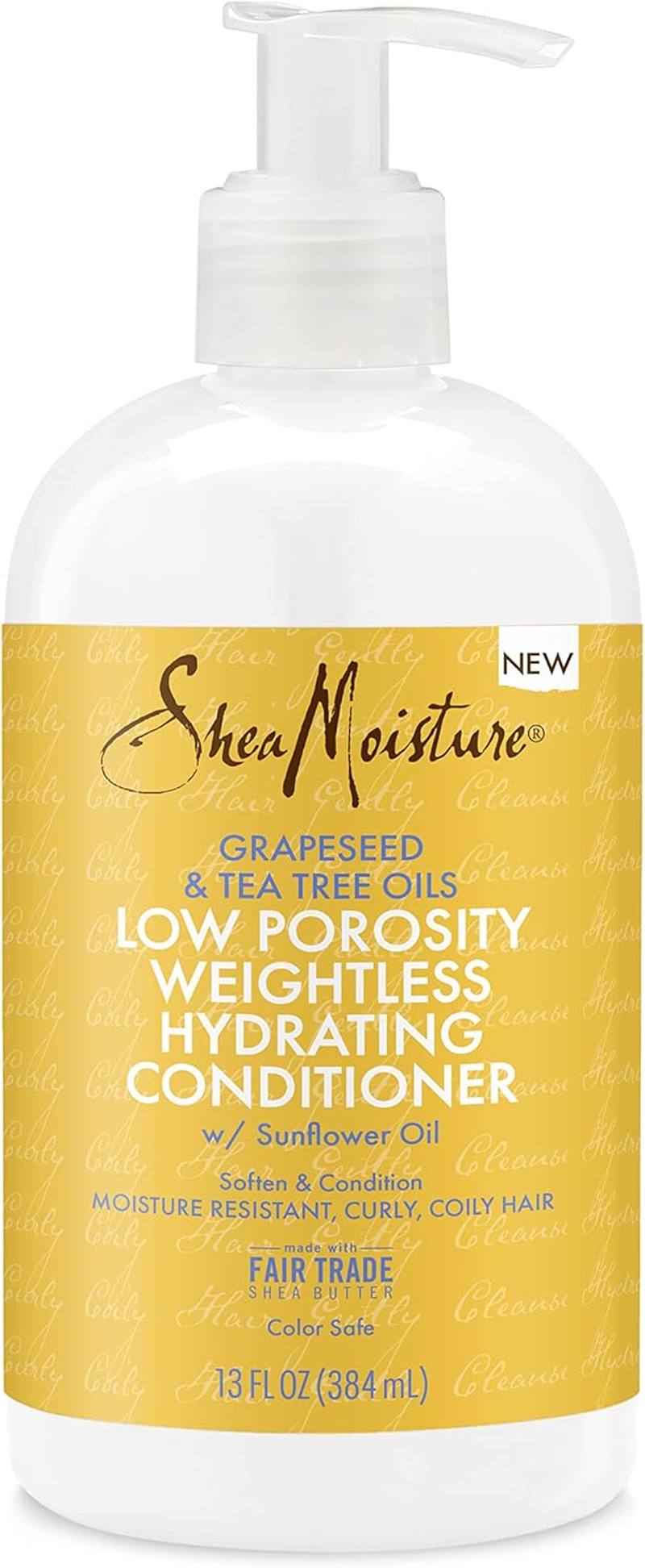 Shea Moisture Low Porosity Weightless Hydrating Conditioner 384 Ml image number 5