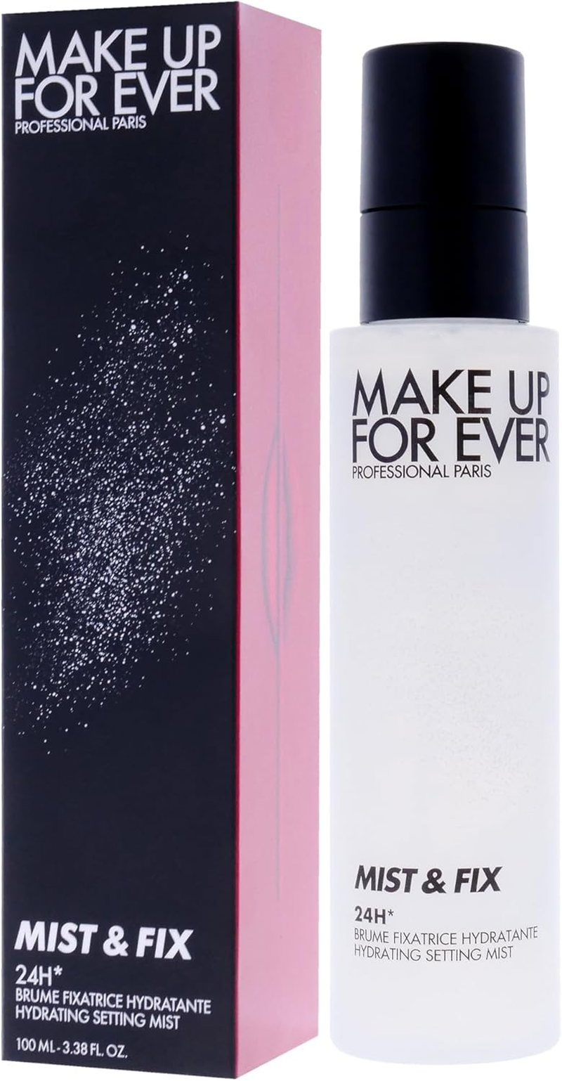Mist and Fix 24 Hour Hydrating Setting Spray by Make up for Ever for Women - 3.4 Oz Spray