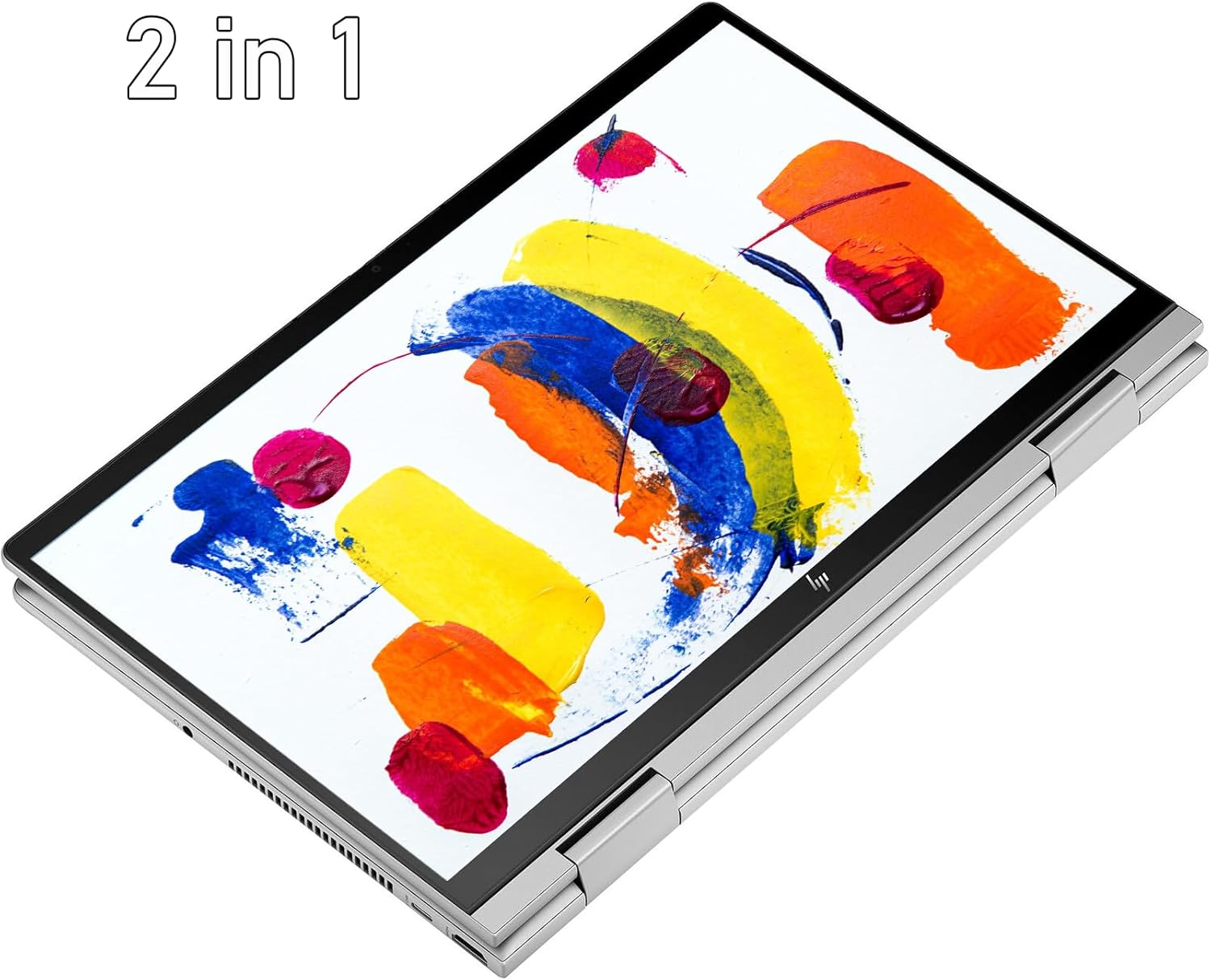 HP Envy X360 2-In-1 14" FHD IPS Touchscreen Laptop Intel Core I5-1335U(Beats I7-1260U) Backlit KB Fingerprint Reader, Windows 11 | Natural Silver (8GB RAM | 512GB SSD) (14 Inch) - 14 Inch image number 3