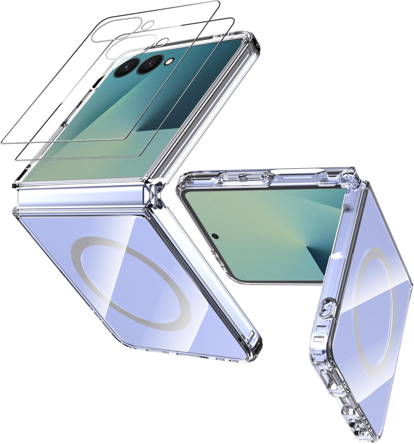 Anoowkoa Case for Samsung Galaxy Z Fold 7 Ultralight Ultra Thin Scratch-Resistant Non-Slip Camera Protection Matte Texture Hard PC Mobile Phone Case for Z Fold 7 [Matte Black]