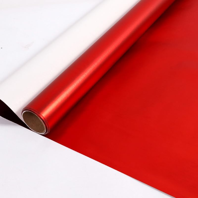 AUPOINT Kraft Wrapping Paper, 3 Rolls, 45Cm Width 3M Length Each, Classical Start Pattern,Bright Aluminum Plated Paper with No Color Difference, Mother'S Day Wedding Birthday Gift Wrapping Paper image number 4