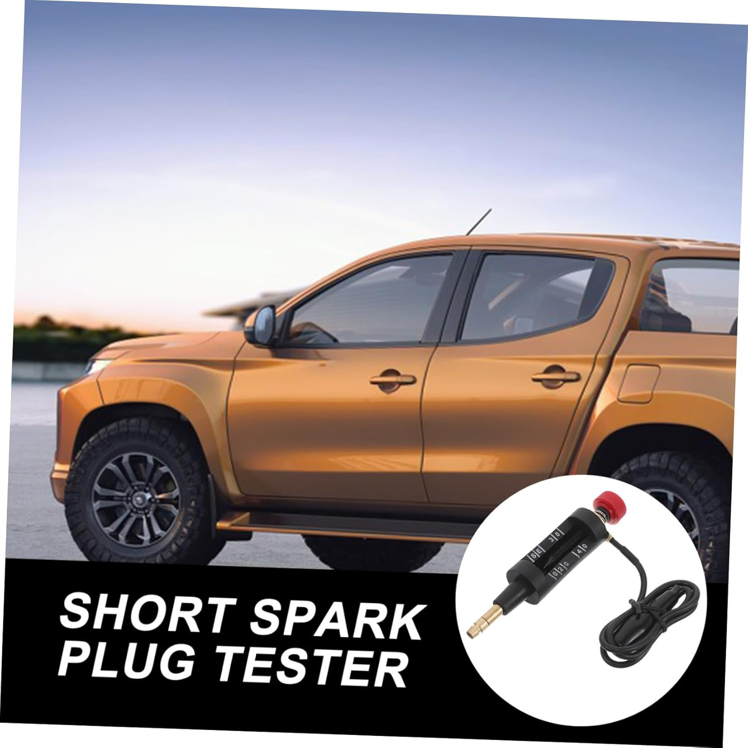 VINTORKY Engine Ignition Tester Pen Automotive Spark Plug Display Multi-Functional Tool image number 1