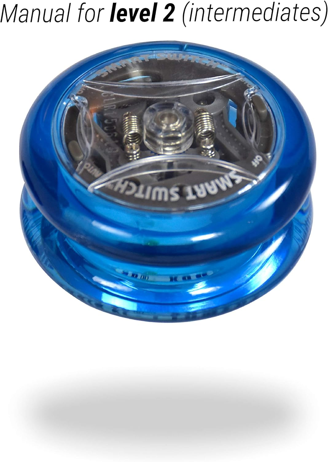Yomega Power Brain XP Yoyo - Professional Yoyo with a Smart Switch Which Enables Players to Choose between Auto-Return and Manual Styles of Play. + Extra 2 Strings & 3 Month Warranty (Blue) image number 4