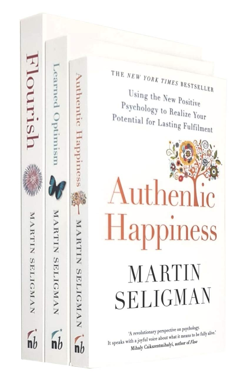 Martin Seligman 3 Books Collection Set (Flourish, Authentic Happiness & Learned Optimism) image number 2