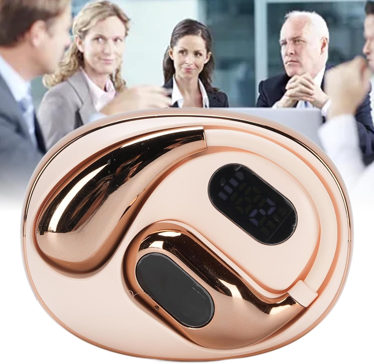 Asixxsix AI Translation Earbuds Real Time, 140 Language Bluetooth 5.4 Translator Earbud, Ear Hook Simultaneous Interpretation Translation Headphones for Travel Business image number 6