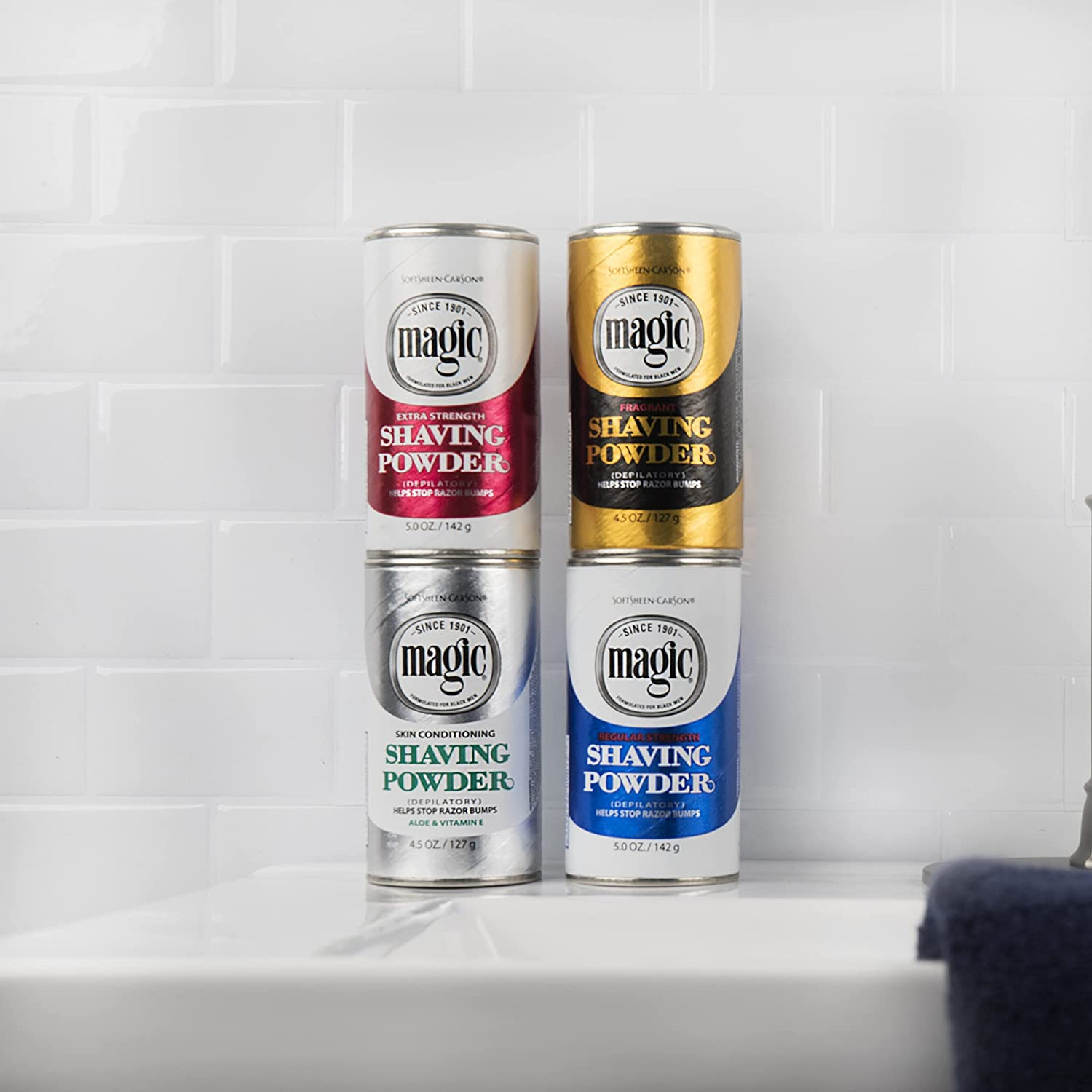 Softsheen-Carson Magic Skin Conditioning Shaving Powder, 4.5 Oz image number 6