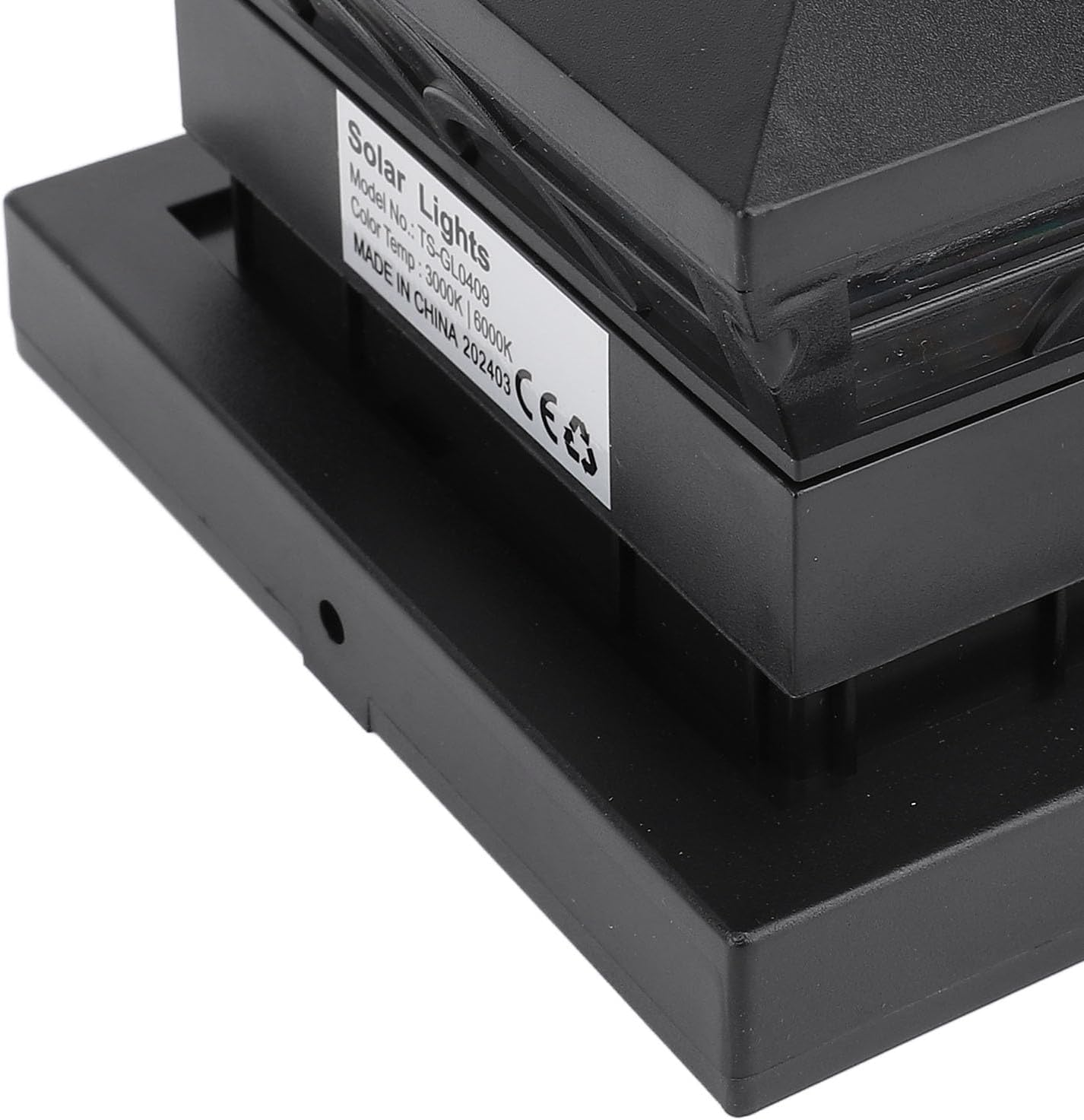 FUNFANG Garden Deck Patio Solar Post Cap Light, Super Long Life, High Brightness LED Beads, IP65 Waterproof for Fence image number 2