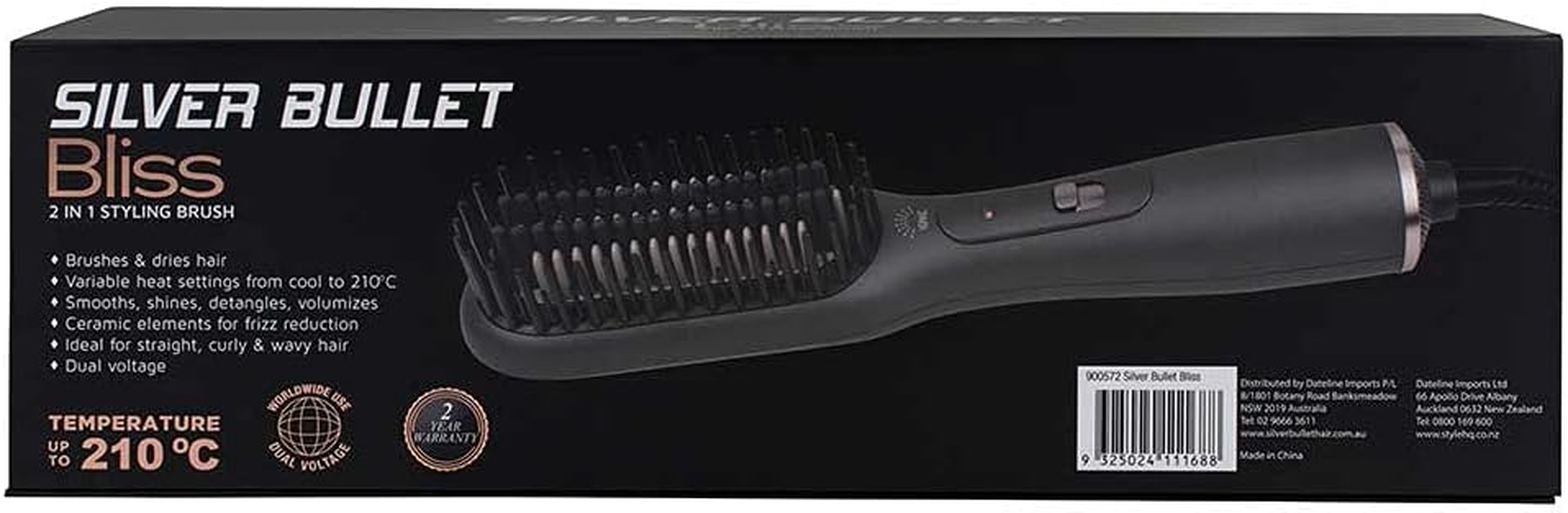 Silver Bullet Bliss 2-In-1 Styling Brush image number 3