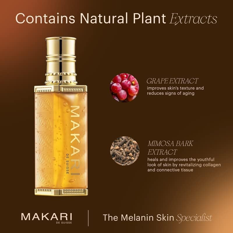 Makari Skin Repairing and Clarifying Face Serum - Skin Care for Extra Collagen Boost - Improves Skin Texture and Tone - Controls Breakouts - 1.35 Oz image number 3