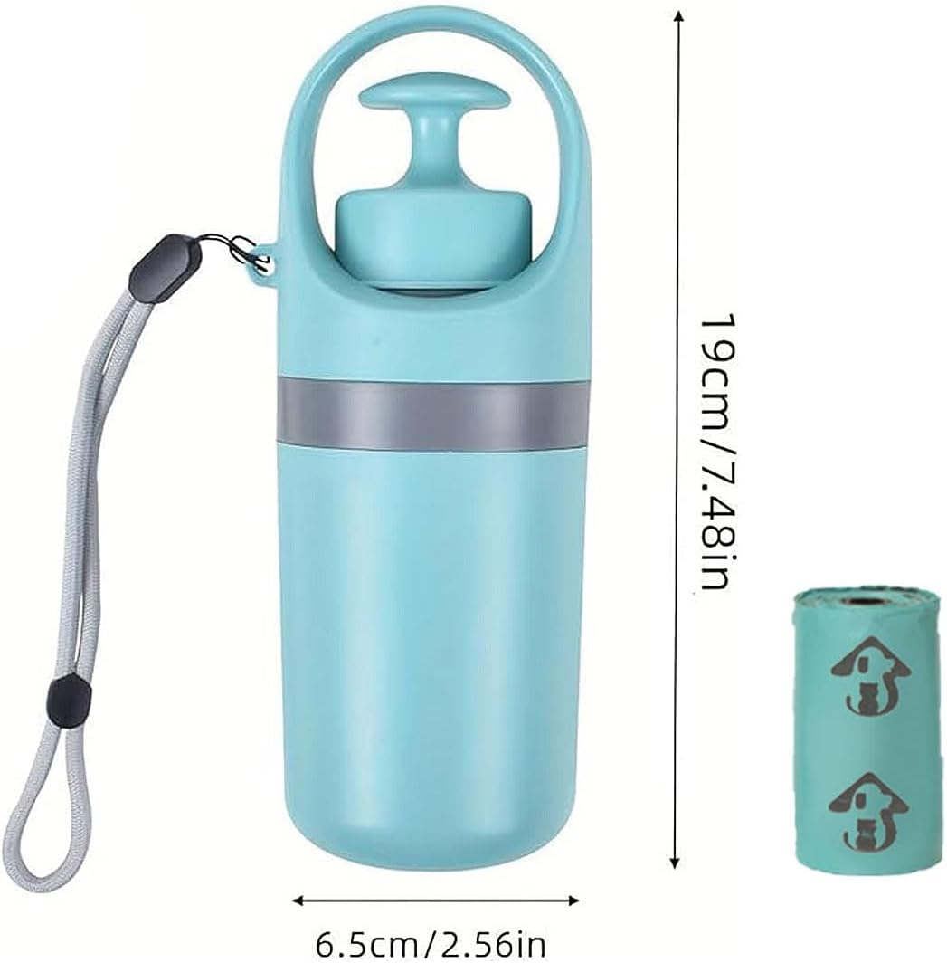 AIMALL Portable Dog Poop Picker with Six-Claw Shovel, 7.48In Excrement Clip and Garbage Bag Dispenser, Ergonomic Pet Waste Scoop for Outdoor Use image number 4