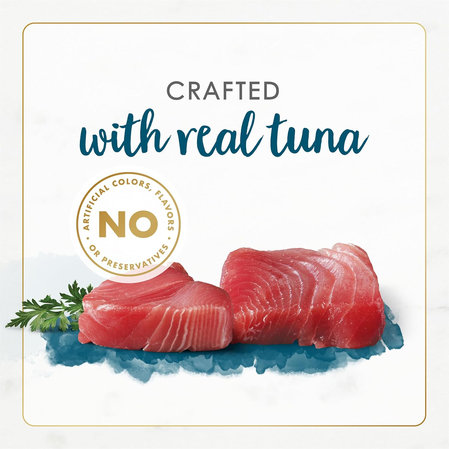 Purina Fancy Feast Natural Wet Cat Food, Gourmet Naturals Tuna Recipe in Gravy - (12) 3 Oz. Cans