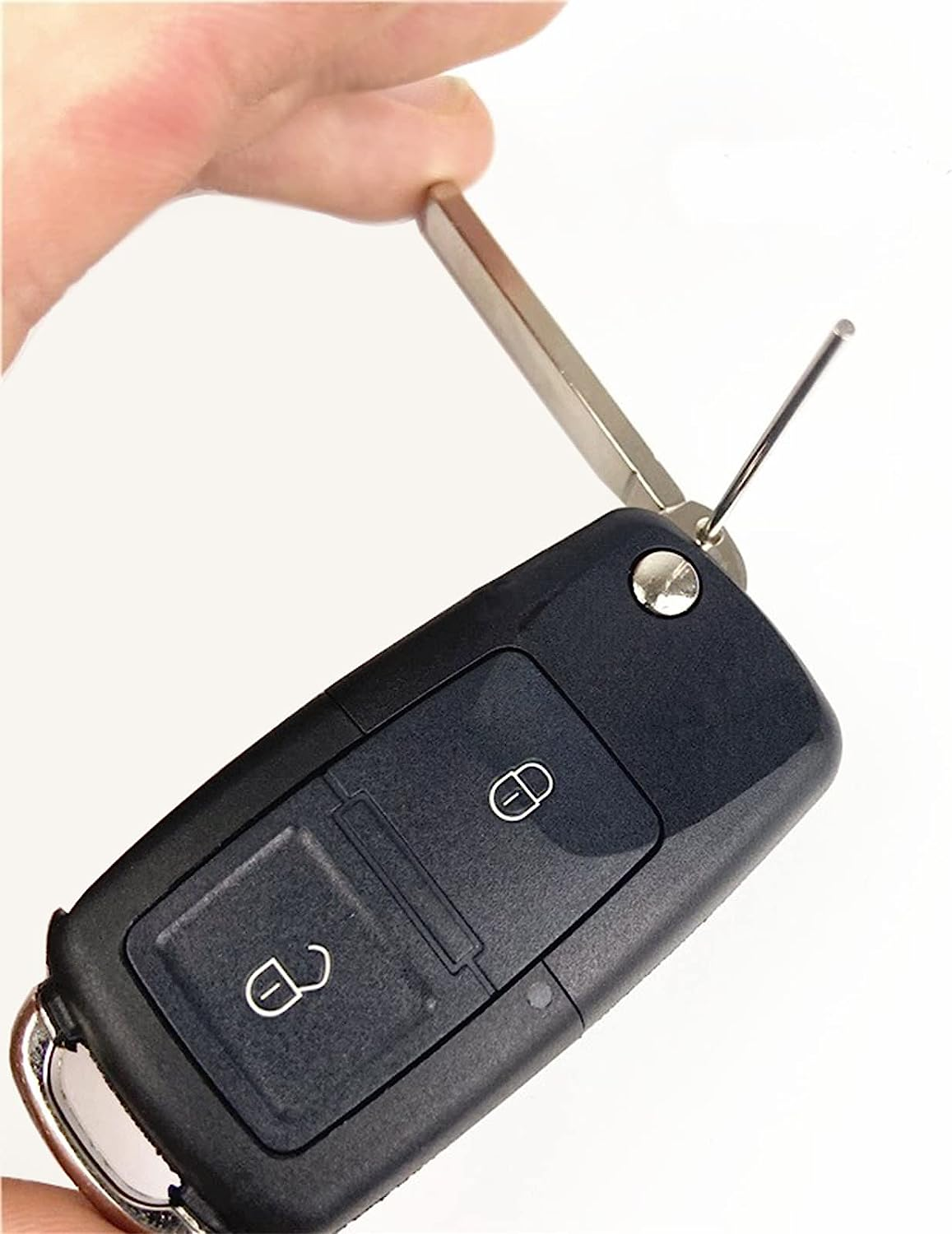 Car Key Remote Pin Blade Pin Removal Tool Set W/Car Flip-Key Pin Folding Remote Quick Remover Installation Repair Tool image number 3