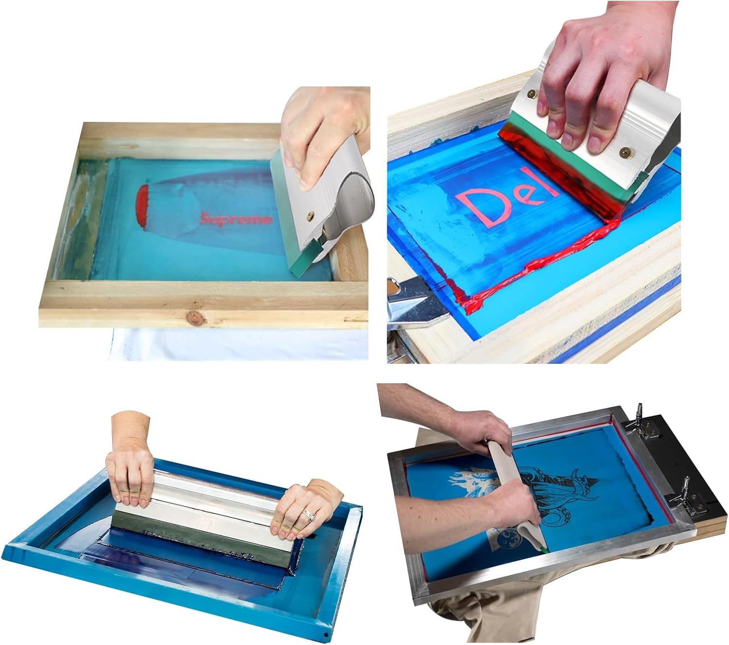 T&F Screen Printing Squeegee Aluminum Ink Scraper for Screen Printing image number 6