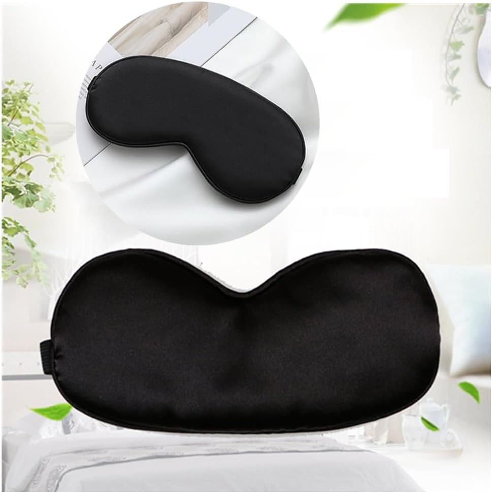 6 Pack Sleep Mask, Silk Sleep Mask, Super Soft Eye Masks with Adjustable Strap, Silk Eye Cover Soft Satin Blindfold Elastic Strap Night Eyeshade Travel Nap for Women Men image number 4