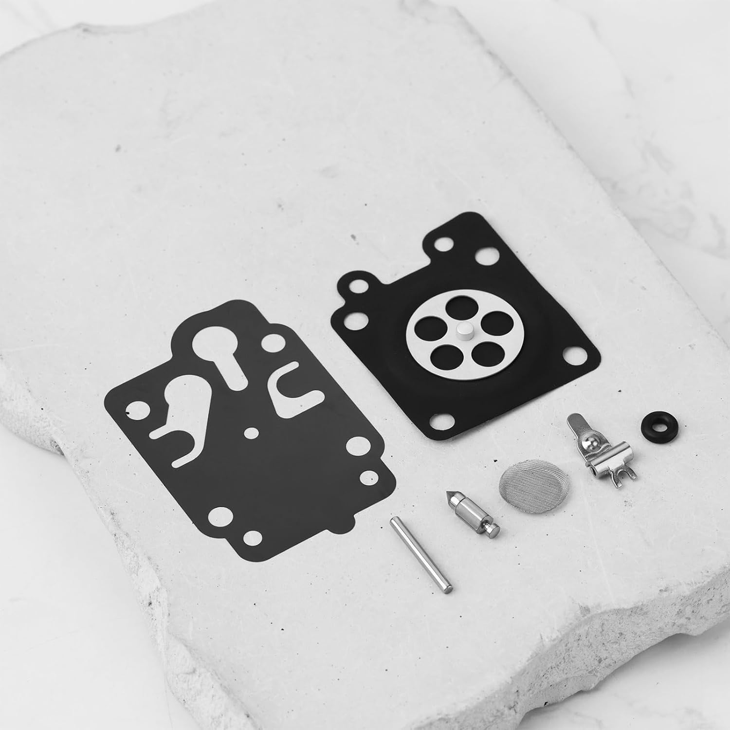 Carburetor Gasket Diaphragm Repair Kit Compatible with Honda GX25 GX31 GX35 WX10 FG110 image number 4