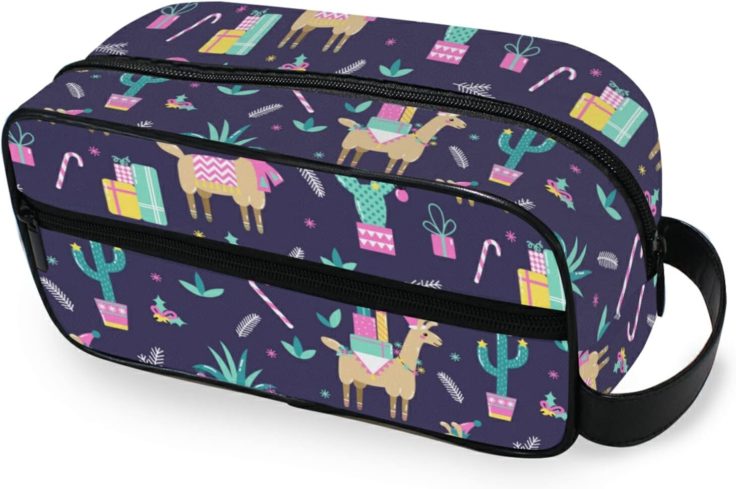 Toiletry Bag Unisex Cosmetic Bag Sunflowers Travel Organizer Hanging Dopp Kit for Toiletries Accessories, Sunflowers, One Size