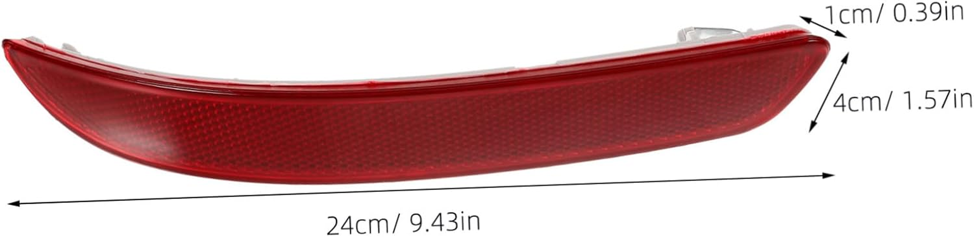 ULTECHNOVO Rear Bumper Side Marker Reflector Fit for Bmw High Visibility Replacement Part Easy Install