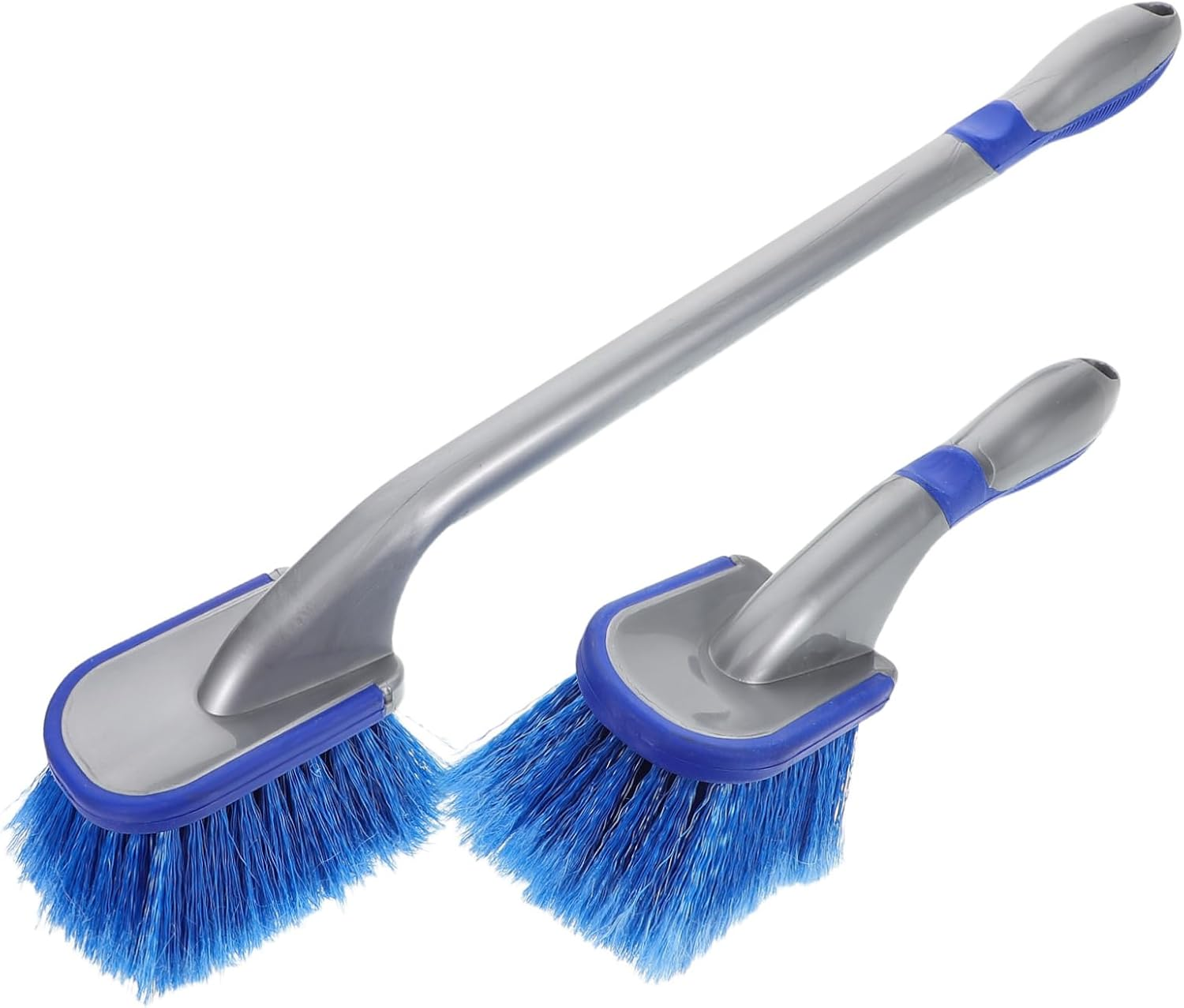 CLISPEED 2Pcs Ergonomic Tire Brush Soft Detailing Wheel Brushes for Car Cleaning and Easy Maintenance Gentle Bristles for Scratch Wheel Care for All Vehicle Types image number 4