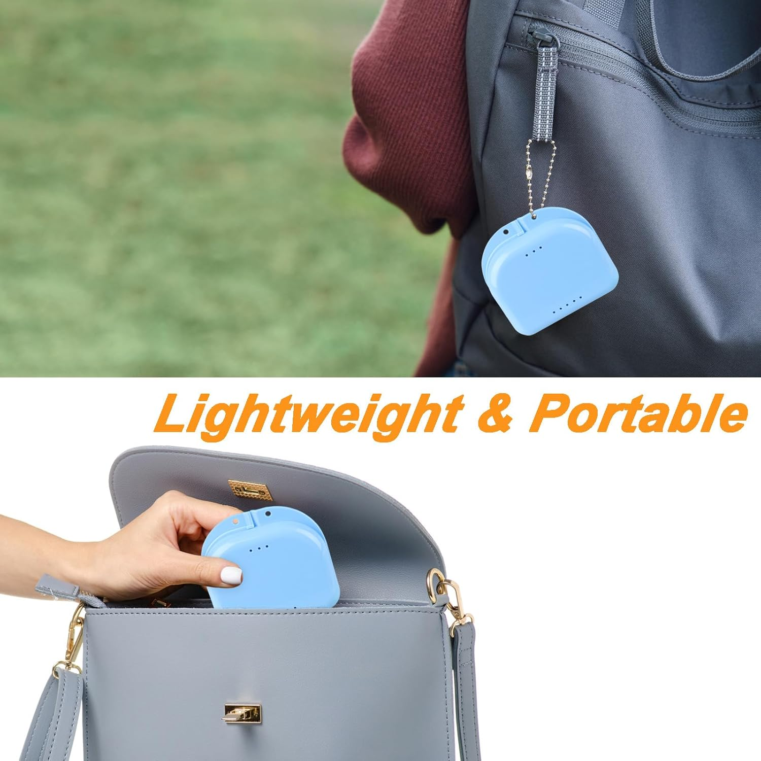 5 PCS Clear Aligner Removal Tool, Accessories for Disassembly of Oral Care, 2 PCS Portable Retainer Container Case with Vent Holes, Retainer Box Retainer Denture Box for Clean/Storage/Travel image number 3