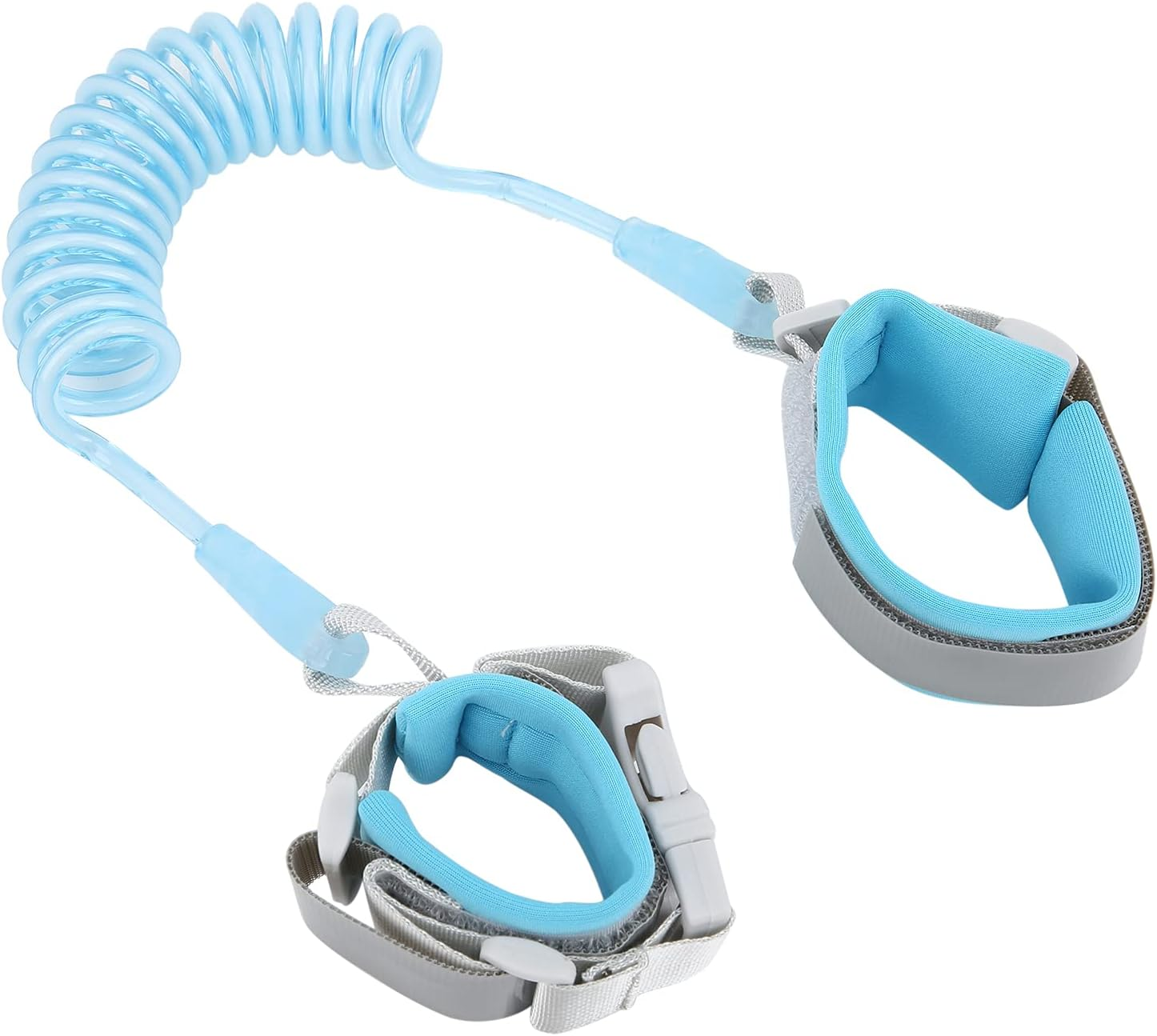 Wrist Leash anti Lost Child anti Lost Wrist Leash, 1.5M Children Wrist Link Flexible for Supermarket (Fixed Head Blue 1.5 Meters) image number 5