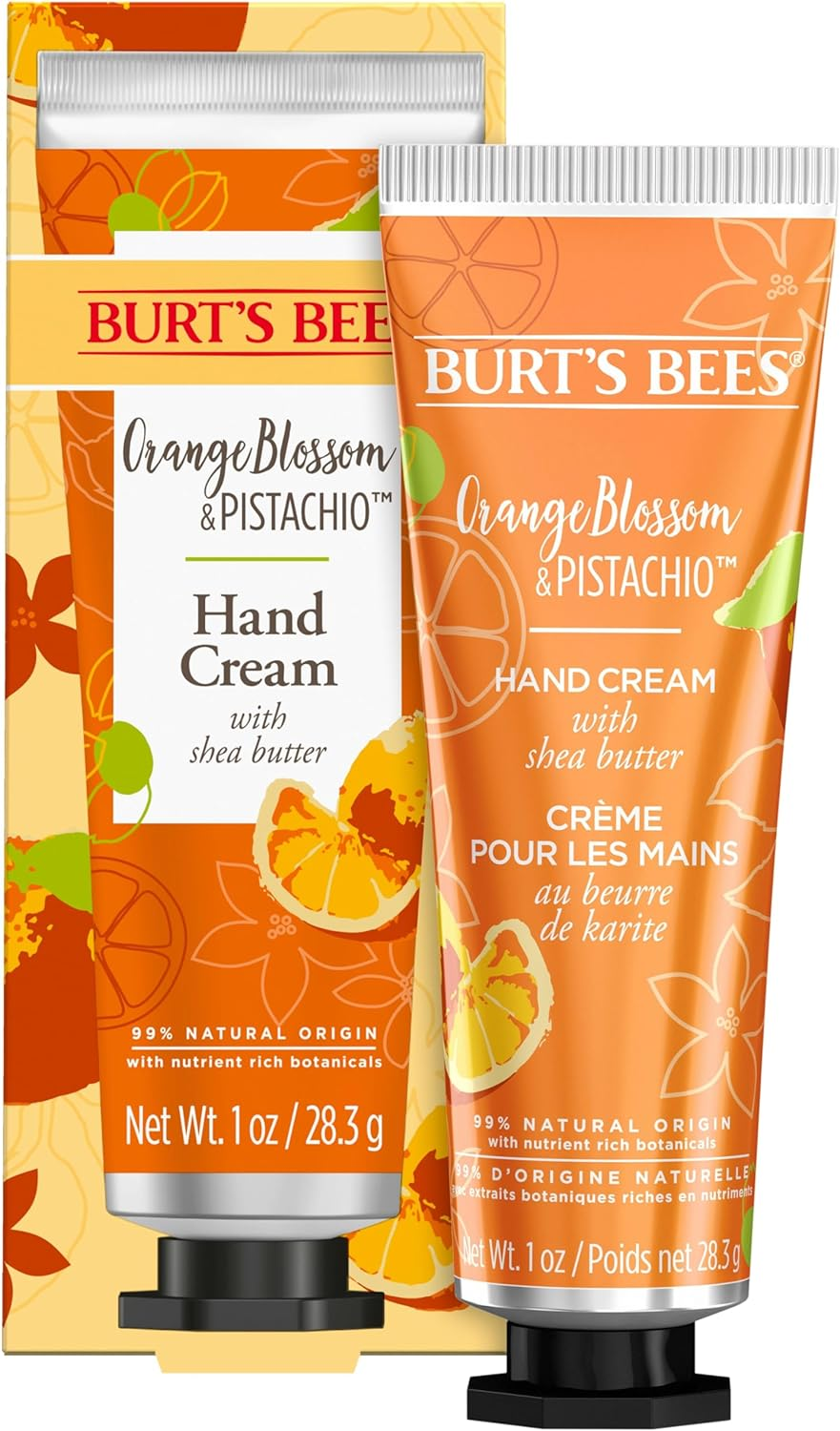 Burt&rsquo;S Bees Orange Blossom and Pistachio Hand Cream with Shea Butter, 1 Ounce image number 3