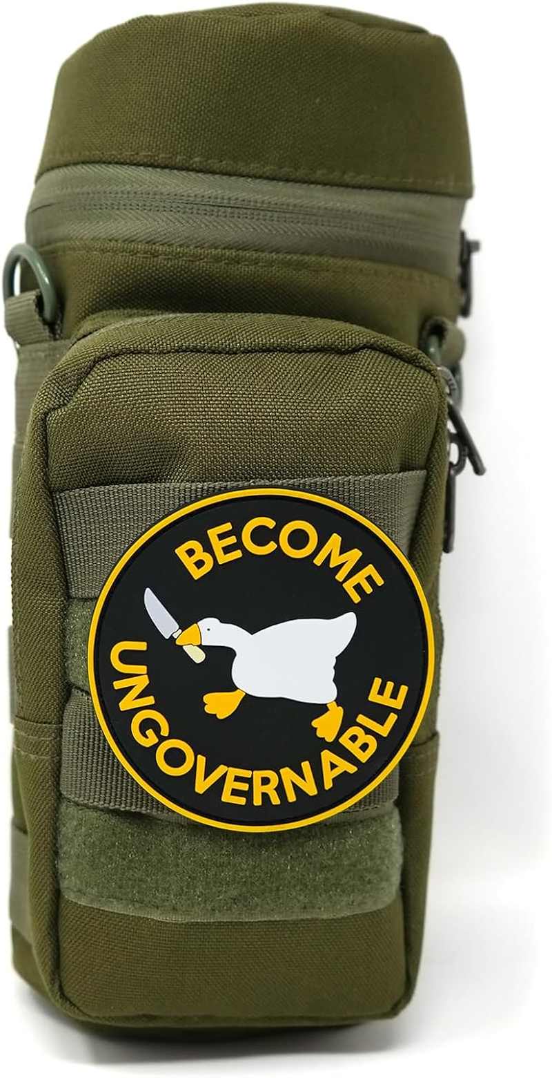 Become Ungovernable Goose with Knife Hook and Loop Patch | Funny Tactical Patch image number 6