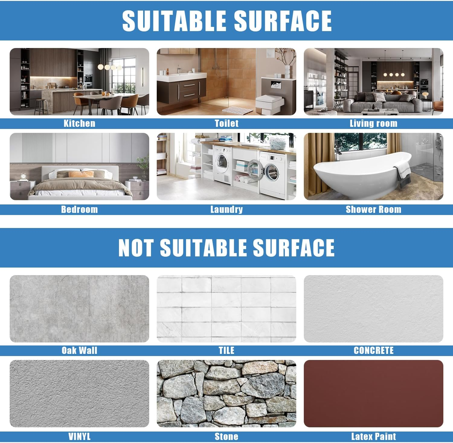 6Pcs Ocean World Wall Stickers, 12 Inch Removable Ocean World Animals Decals for Kids Vinyl 3D Sea Wall Stickers for Bedroom Bathroom Furniture Party Gifts Decoration image number 3