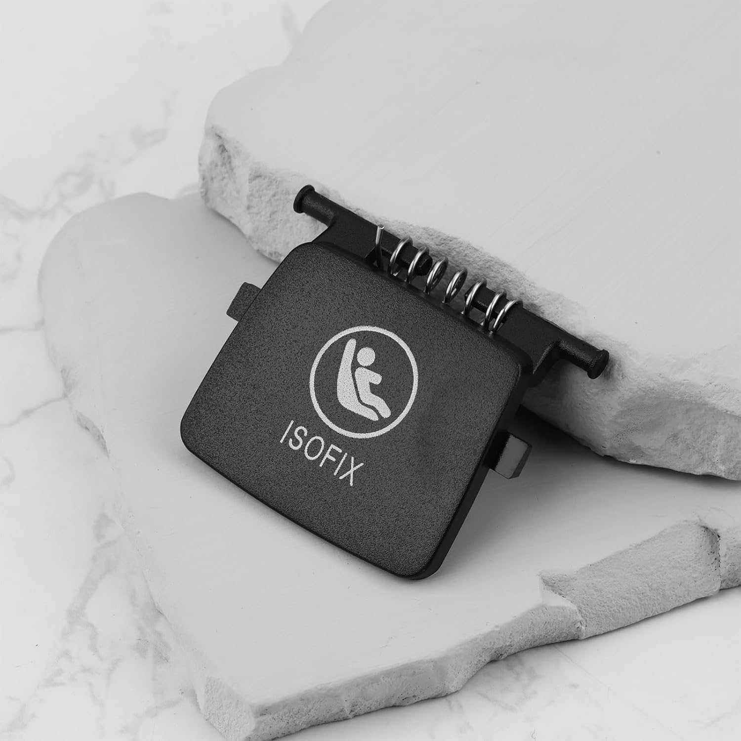 2Pcs Rear Seat Isofix Cover Panel 52207474100 Compatible with BMW X3 X4 G01 G02 2018-2021 image number 5