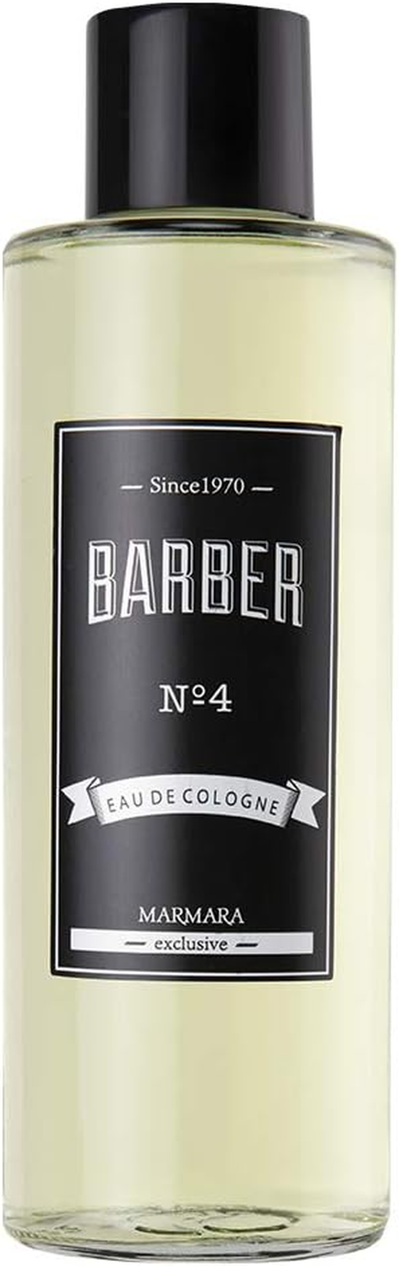 Marmara Barber Aftershave Eau De Cologne No.4 for Men 500 Ml, Yellow