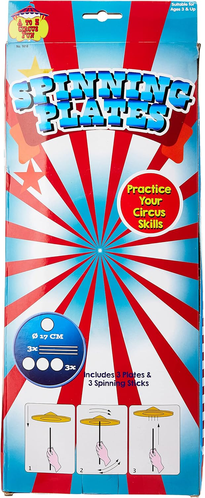 A to Z 01618 Spinning Plates, Multi image number 1