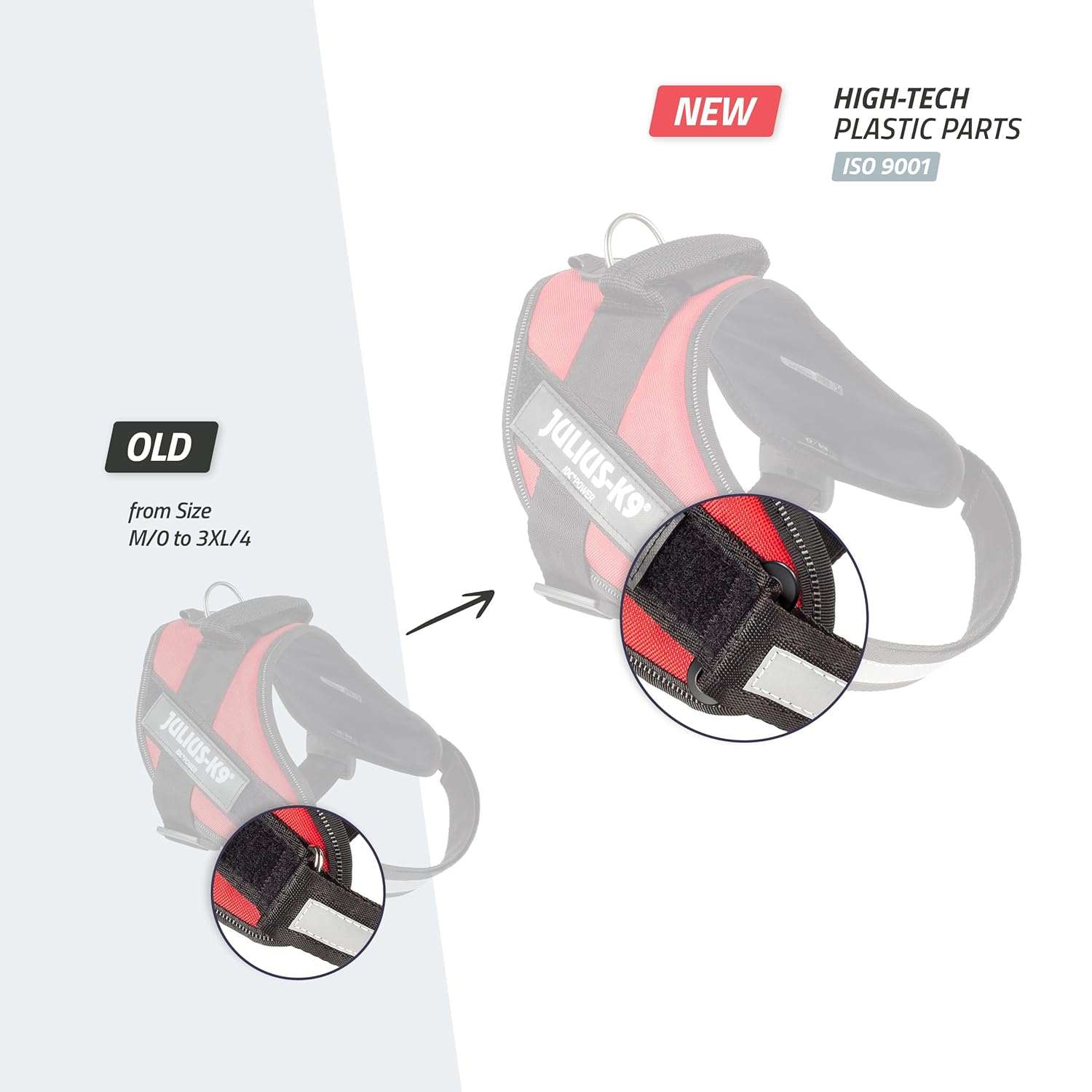 Julius-K9 Julius K9 IDC Power Harness, Size: L/1, Arabesque Green image number 6