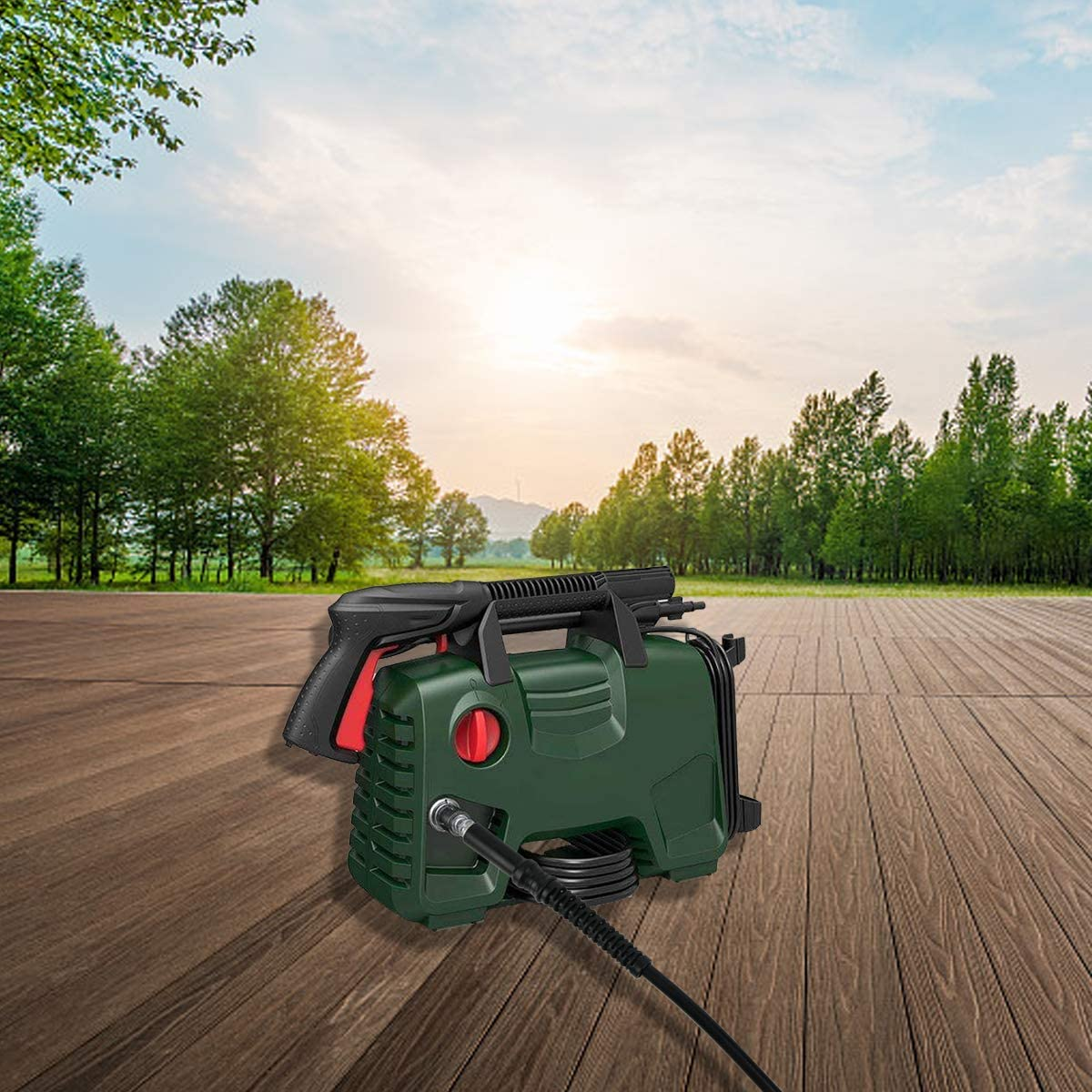 Bosch 15M High Pressure Hose with Quick Connection for Bosch AQT Pressure Washer Accessories. image number 4