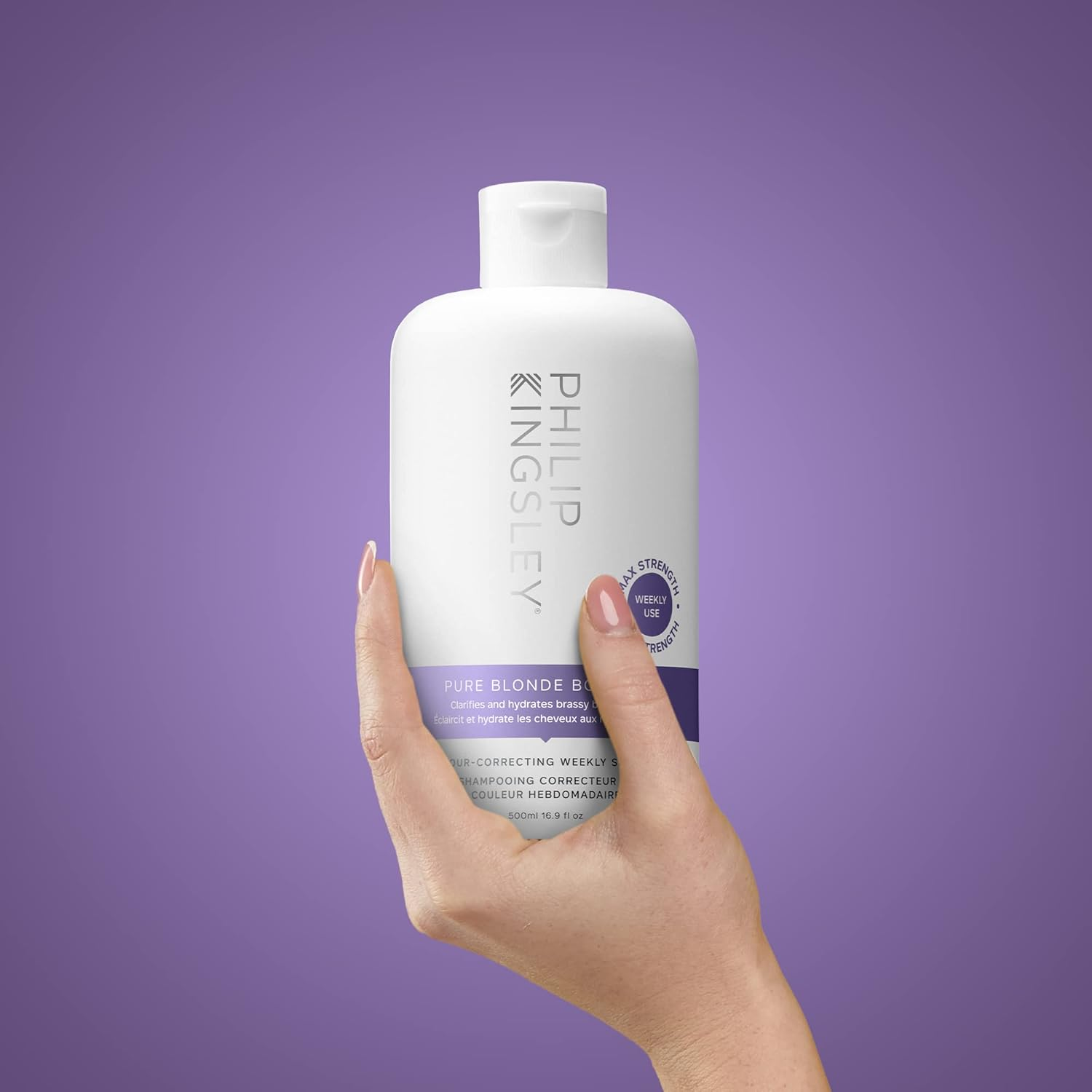 Philip Kingsley Philip Kingsley Pure Blonde Booster Shampoo 500Ml, 500 Millilitre image number 3