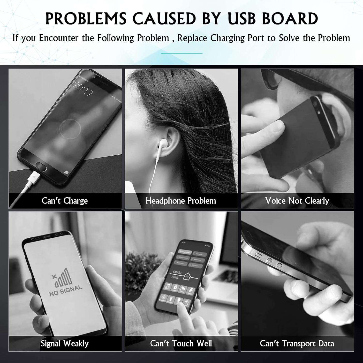 Rongzy Charging Port Compatible with Samsung Galaxy A26 5G A266E A266B A266U Replacement of Charging Port USB Dock Connector for Samsung Galaxy A26 5G Flex Cable Charging Port Charging Port image number 5