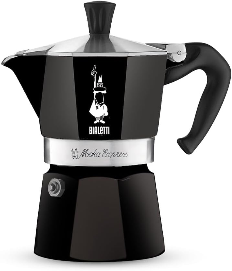Bialetti - Moka Express: Red Iconic Stovetop Espresso Maker, Makes Real Italian Coffee, Moka Pot 6 Cup (270Ml), Aluminium, Red image number 5