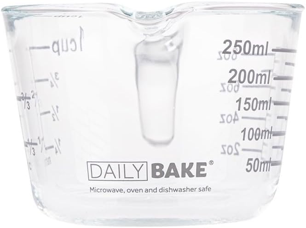 Daily Bake Borosilicate Glass Measure Jug 1 Cup/ 250 Ml image number 2