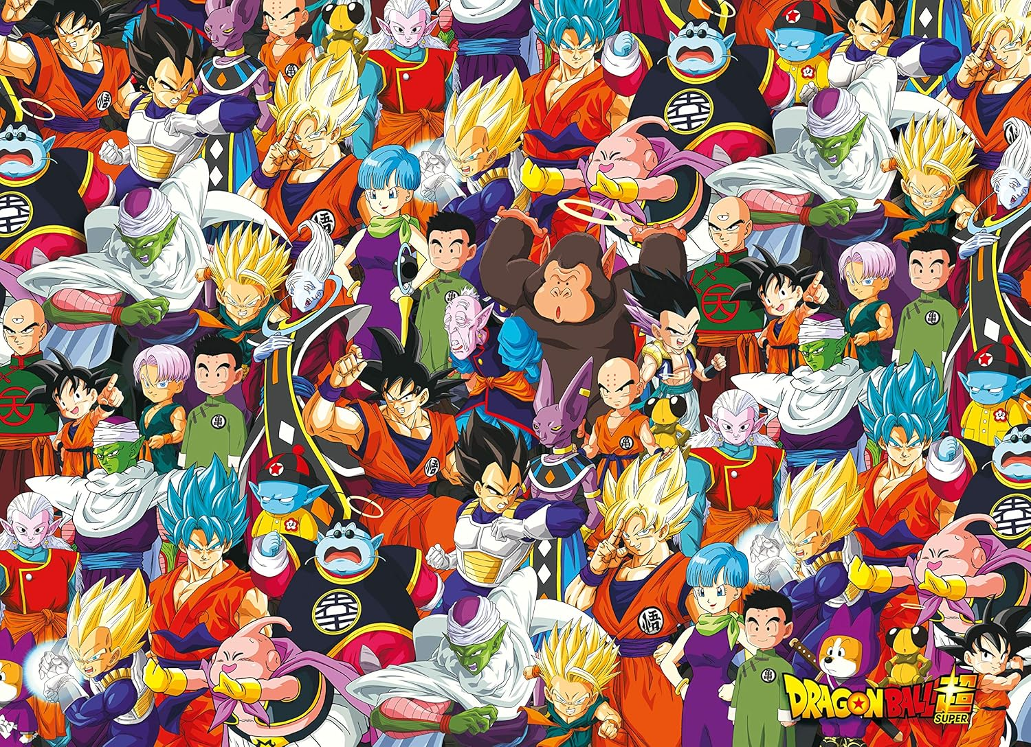 Clementoni Jigsaw Puzzle Impossible Dragon Ball 1000 Pieces - Puzzle for Adults 14-99 Years, Men/Women, Hard Jigsaw, Difficult Puzzle, Made in Italy, 39489 image number 6